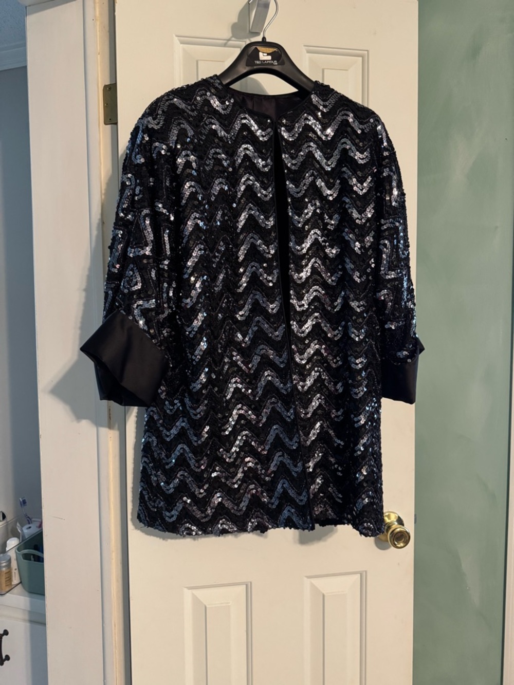 Black Sequin Jacket